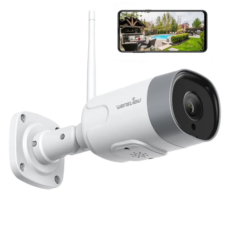waterproof outdoor network bullet security camera ip 1080p hd cctv camera wifi wireless cloud storage