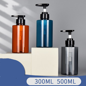 300Ml <span class=keywords><strong>500Ml</strong></span> Chất Lượng Cao PET Chai Dầu Gội Đầu Bơm Cơ Thể Mỹ Phẩm Bơm Chai Rửa Tay Xà Phòng Lỏng Bơm Chai - Product Image 3
