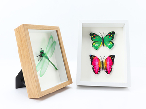 Cornice per foto <span class=keywords><strong>in</strong></span> <span class=keywords><strong>legno</strong></span> art shadow box formato A3 cornice per esposizione di medaglie di argilla profonda 3D cornice da parete per decorazione - Product Image 4