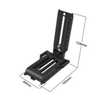 Plaque de fixation verticale rapide pour appareil photo reflex numérique, support pour Zhiyun WEEBILL S 3/3S Crane 2/Ronin RS 2 3Mini 4 4PRO RS5