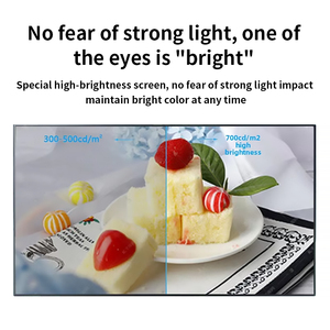 Sinh thái thân thiện nhà hàng Máy tính để bàn bảng đứng Wifi màn hình nhỏ kỹ thuật số menu video quảng cáo Bảng điều chỉnh hiển thị bảng quảng cáo - Product Image 2