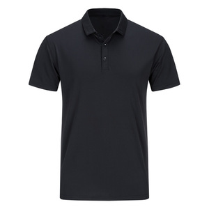 Chất Lượng Cao Đồng Bằng Màu Polyester Ngắn Tay Áo Độ Ẩm Wicking Áo Sơ Mi Mùa Hè Ngoài Trời Nhanh Khô Người Đàn Ông Của Golf Polo Áo Sơ Mi - Product Image 1