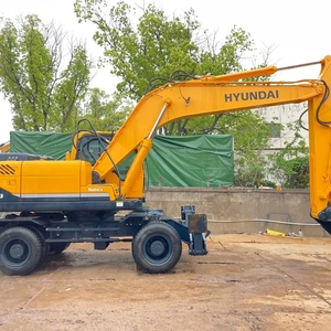 عرض ساخن: حفارة هيونداي 210W-9 ذات العجلات، حفارة مستعملة أصلية من كوريا - Product Image 4