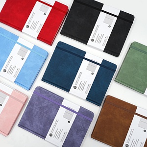 A5 Da Tạp Chí Với Rãnh Nổi Bìa Và Ban Nhạc Đàn Hồi Đóng Cửa Tùy Chỉnh Lót Bằng Văn Bản Trang Máy Tính Xách Tay - Product Image 6