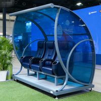 Abri de luxe pour joueurs et arbitres de football sur banc de joueur substitut avec fauteuil TBX-4 prix d'usine à Guangzhou