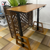 Bureau de table automatique Stand Up Smart Sit Stand Cadre de bureau électrique debout réglable en hauteur Bureau