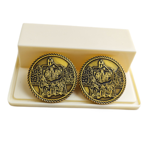 Diseño de Moneda Conmemorativa, Aleación de Zinc 3D, Crea Tu Propia Moneda Conmemorativa Exclusiva de Doble Cara, Chapada en Oro, Moneda Antigua Personalizada - Product Image 5