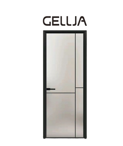 Modern Commercial Aluminum Fire Metal Frame Finished Swing <strong>Door</strong> Design for Houses Interior Waterproof Latest Flush <strong>Door</strong> Design - Product Image 2