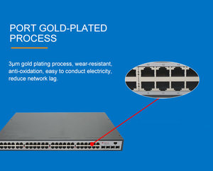 10G SFP + cổng 48 GE đồng cổng L2 quản lý Gigabit mạng thương mại <span class=keywords><strong>Ethernet</strong></span> chuyển đổi - Product Image 6