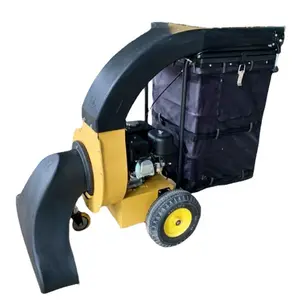 Hot sale New Design Leaf Sweeper Straight Walk Leaf Cleaning Collection And Crushing Machine