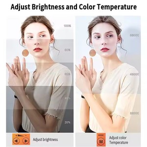 Lámpara de bolsillo portátil WL62 de tres colores, iluminación de fotos, luz de vídeo LED RGB ajustada, 3 modos, luz de vídeo con Clip recargable - Product Image 4