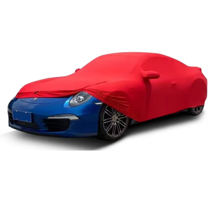 Bâche de voiture élastique de qualité supérieure, velours respirant extensible, housse de voiture de <span class=keywords><strong>garage</strong></span>, protection contre la poussière intérieure pour C 6 C5 - Product Image 3