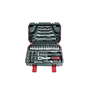 40Pcs Monteur Tool Set & Tool Sets Professionele & Auto Gereedschap Box Set Mechanica/Tool Set Fiets Met spanner,1/4 "Drive Socket