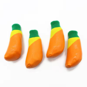 Chaussures pour animaux de compagnie, respirantes, en latex, solides, résistantes aux taches, imperméables, chaussettes pour chien, antidérapantes - Product Image 5