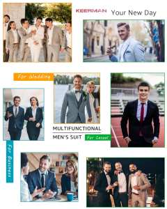 Trajes de Hombre de Lujo Hechos a Mano con Cuentas y Pedrería, Conjunto de 3 Piezas para Boda, Novio, Fiesta Formal, Traje de Esmoquin - Product Image 6