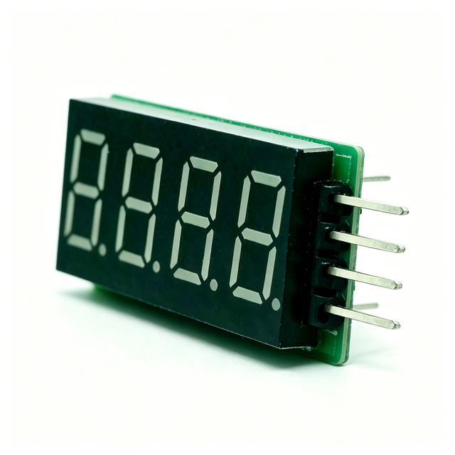 4 Bit 7-Seg I2C LED Display IIC Digital Tube Module for Ardunio MEGA2560 3DC 5V 3.3V 4bit 7Seg I2C AIP650 LED Driver LED Module