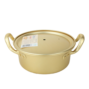 不锈钢韩式Ramyeon锅日本拉面锅烹饪即食汤锅 - Product Image 6