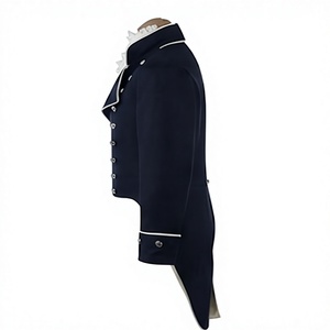 Chaqueta de Hombre Estilo Hussar Vintage, Abrigo Uniforme Cruzado, Ropa Exterior Ceremonial para Primavera y Otoño - Product Image 3