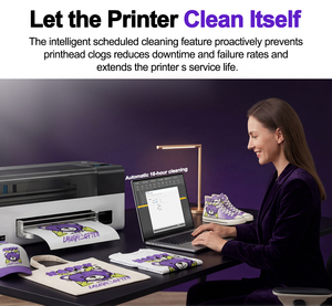 Impresora DTF A3 con Circulación de Tinta Blanca XP600/i3200, Agitación Automática, Limpieza y Humectación para Evitar Obstrucciones, Ideal para Fiestas - Product Image 4