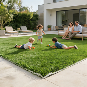 <span class=keywords><strong>Césped</strong></span> <span class=keywords><strong>Artificial</strong></span> de Alta Densidad con 50 mm de Altura de Pelo y Drenaje Superior, Diseñado para Áreas Deportivas y de Juego - Product Image 6