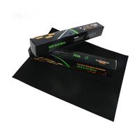 Tapis de cuisson réutilisable en PTFE antiadhésif, résistant aux hautes températures, de qualité alimentaire, résistant à l'huile, facile à nettoyer, sans alcali, personnalisable pour barbecue