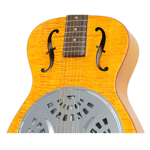 Guitare résonnante vintage DB-25 FR avec accastillage chromé pour Blues et Folk – Vente directe usine - Product Image 4