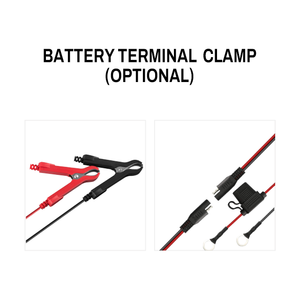 Mjoo 220-240V 50/60Hz อะแดปเตอร์ชาร์จ<span class=keywords><strong>2A</strong></span> รักษา6V/12V แบตเตอรี่ตะกั่วกรด - Product Image 6