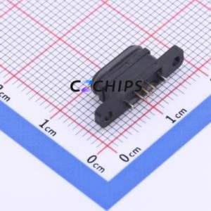 HYCW219-USBD05-075B USB Connector Through hole Component (THT) Connector Micro-B Female Through Hole 5P - Product Image 2