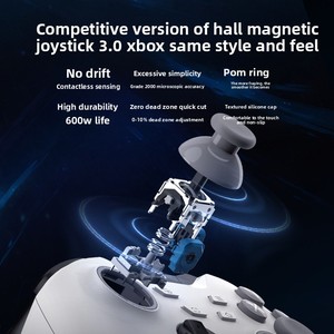 Pxn P5 Pro không dây cho <span class=keywords><strong>Bluetooth</strong></span> điều khiển màu đen huyền thoại tương thích với PC hơi nước cho chuyển đổi <span class=keywords><strong>Android</strong></span> cho chơi game phụ kiện - Product Image 3