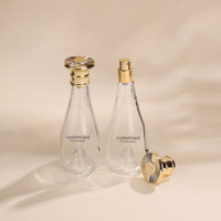 Nouveau design de bouteille de parfum en verre de luxe de haute qualité personnalisé 60ml 120ml 150ml bouteille de parfum emballage avec boîte