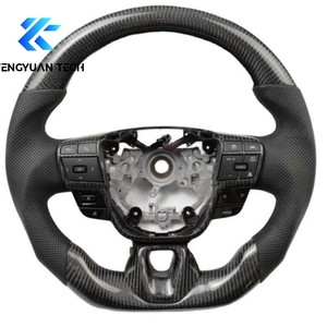 Volante de Coche Personalizado de Cuero y Fibra de Carbono para <span class=keywords><strong>Toyota</strong></span> <span class=keywords><strong>Camry</strong></span> 9 <span class=keywords><strong>Xse</strong></span> RAV4 5th Mk5 XA50 Rongfang XV70 2026 Xv80 2024 2025 - Product Image 4