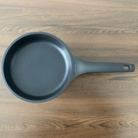 Desain baru set peralatan masak panci berlian besar lapisan marmer anti lengket aluminium