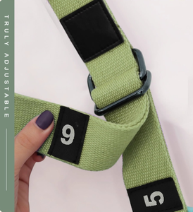 Sangle de suspension pour hamac de yoga aérien à fixer à la porte, pour fitness à domicile, exercices <span class=keywords><strong>d</strong></span>'inversion et <span class=keywords><strong>d</strong></span>'étirement dorsal, et ceinture <span class=keywords><strong>d</strong></span>'<span class=keywords><strong>extension</strong></span> pour entraînement de yoga - Product Image 2