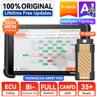 Herramienta de Diagnóstico THINKSCAN 689BT Pro con Mapeo de Topología, Codificación Bidireccional de ECU, CANFD, DOIP, OBD2 y Actualizaciones Gratuitas de por Vida