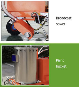 เครื่องทำเครื่องหมายถนนเทอร์โมพลาสติกพร้อมลูกปัดแก้ว - Product Image 4