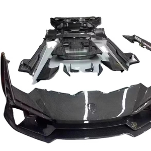 Kit de Carrocería de Fibra de Carbono para <span class=keywords><strong>Lamborghini</strong></span> Huracan LP580 610, Estilo EVO, Parachoques Delantero, Alerón, Difusor Trasero, Tubo de Escape - Product Image 1