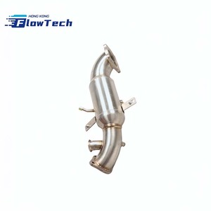 ท่อลงสแตนเลส 304 แบบไหลแรงสูง สำหรับ Alfa Romeo Giulia/Stelvio 2.0T GME-T4 – ท่อไอเสียแบบยึดติดโดยตรงเพื่อเพิ่มประสิทธิภาพ - Product Image 5