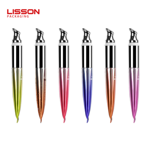 LISSONプレミアム振動マッサージアイクリームセラムABLチューブ包装亜鉛合金アプリケーター付き15ml - Product Image 3