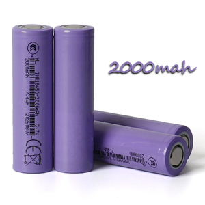 Batterie Hongli à bas prix <span class=keywords><strong>18650</strong></span> 2000mah <span class=keywords><strong>3.7V</strong></span> Batteries cylindriques rechargeables au lithium-<span class=keywords><strong>ion</strong></span> Cellule de batterie au lithium violet - Product Image 1