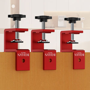 Clip de fixation de fermeture de garde-robe avec Scriber Bande de fermeture de garde-robe en alliage d'aluminium Pince d'installation Outil de serrage <span class=keywords><strong>fixe</strong></span> de fermeture de <span class=keywords><strong>menuiserie</strong></span> - Product Image 2