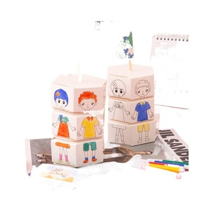 Juguete giratorio para niños de 4 a 6 años, para pintar con acuarelas y colorear, con marcadores - Product Image 5