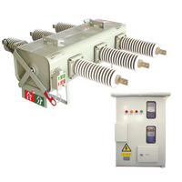 Interruptor de rotura de carga SF6 LBS para exteriores, seccionador, 12kv, 24kv, 36kv, poste montado con controlador