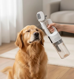 Kit de toilettage pour animaux <span class=keywords><strong>sans</strong></span> <span class=keywords><strong>fil</strong></span> 2200 mAh 9000 Pa à forte aspiration, aspirateur silencieux pour poils de <span class=keywords><strong>chien</strong></span> et de chat, <span class=keywords><strong>tondeuse</strong></span> et rasoir - Product Image 2