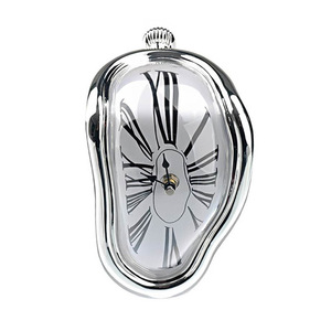 <span class=keywords><strong>Horloge</strong></span> de fusion de bonne qualité, montre Salvador <span class=keywords><strong>Dali</strong></span> <span class=keywords><strong>horloge</strong></span> fondue pour décoration de maison bureau étagère Table de bureau cadeau créatif drôle - Product Image 3
