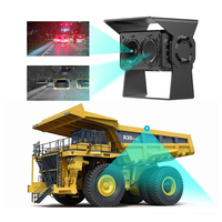 Caméra de voiture d'imagerie thermique universelle 1080P AHD avec vision nocturne étanche lentille anti-buée caméra infrarouge d'imagerie thermique