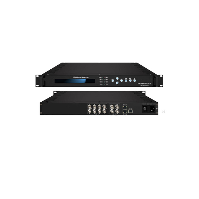 Digicast CATV Broadcasting System IP 8 ASI Channels to TS Video Multiplexer