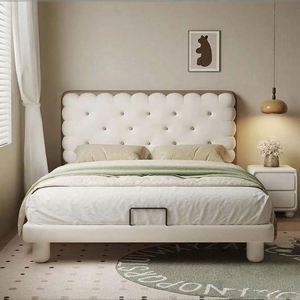 Children's Daybed Boys' Fun Biscuit Comfortable Full Size Modern Wood Design Movable Boy Girl Bedroom - Product Image 3