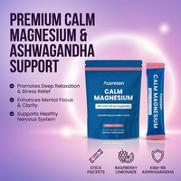 Mélange de Boissons au Magnésium Apaisant Marque Blanche – Ashwagandha pour un Sommeil Réparateur, Complément Naturel pour la Relaxation Musculaire, Liquide Oral au Magnésium