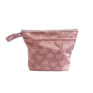 Хит продаж: Водонепроницаемая сумка-органайзер из ткани PUL для подгузников, настраиваемая, с низким MOQ, 2 слоя, для мам с несколькими детьми - Product Image 1