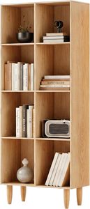 Étagère à livres à 4 niveaux, étagère murale d'angle en bois, bibliothèque de présentation, étagères à livres, support de <span class=keywords><strong>rangement</strong></span> pour <span class=keywords><strong>CD</strong></span>/<span class=keywords><strong>DVD</strong></span>, salon, chambre à coucher - Product Image 6